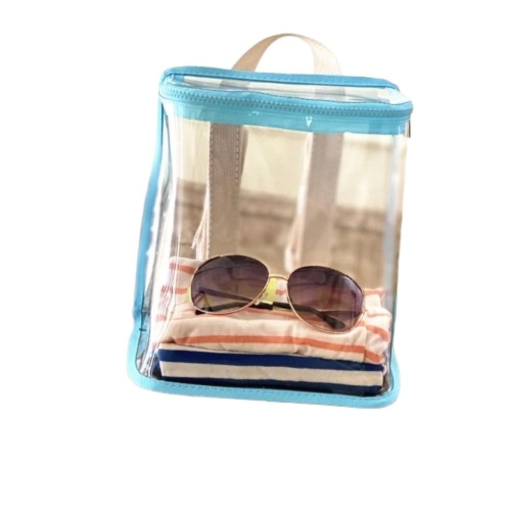 Visible Clear Kids Backpack Large Capacity Beach Waterproof Backpack Swimming Storage Bags  School