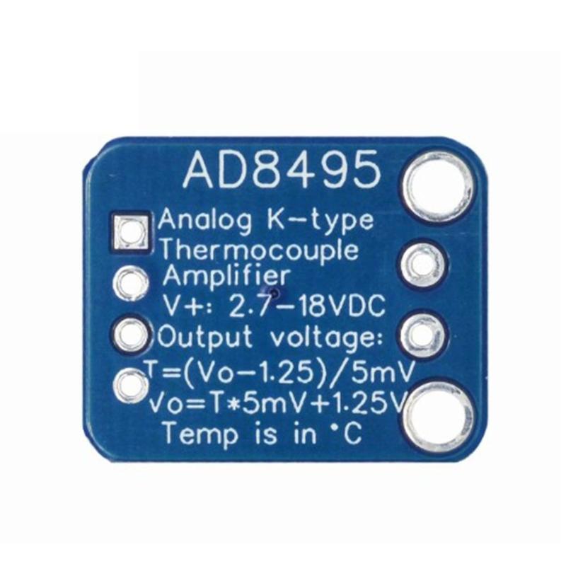 AD8495 ARMZ K Type Thermocouple Amplifier Module With Analog Output For Simple Temperature Measurement Projects