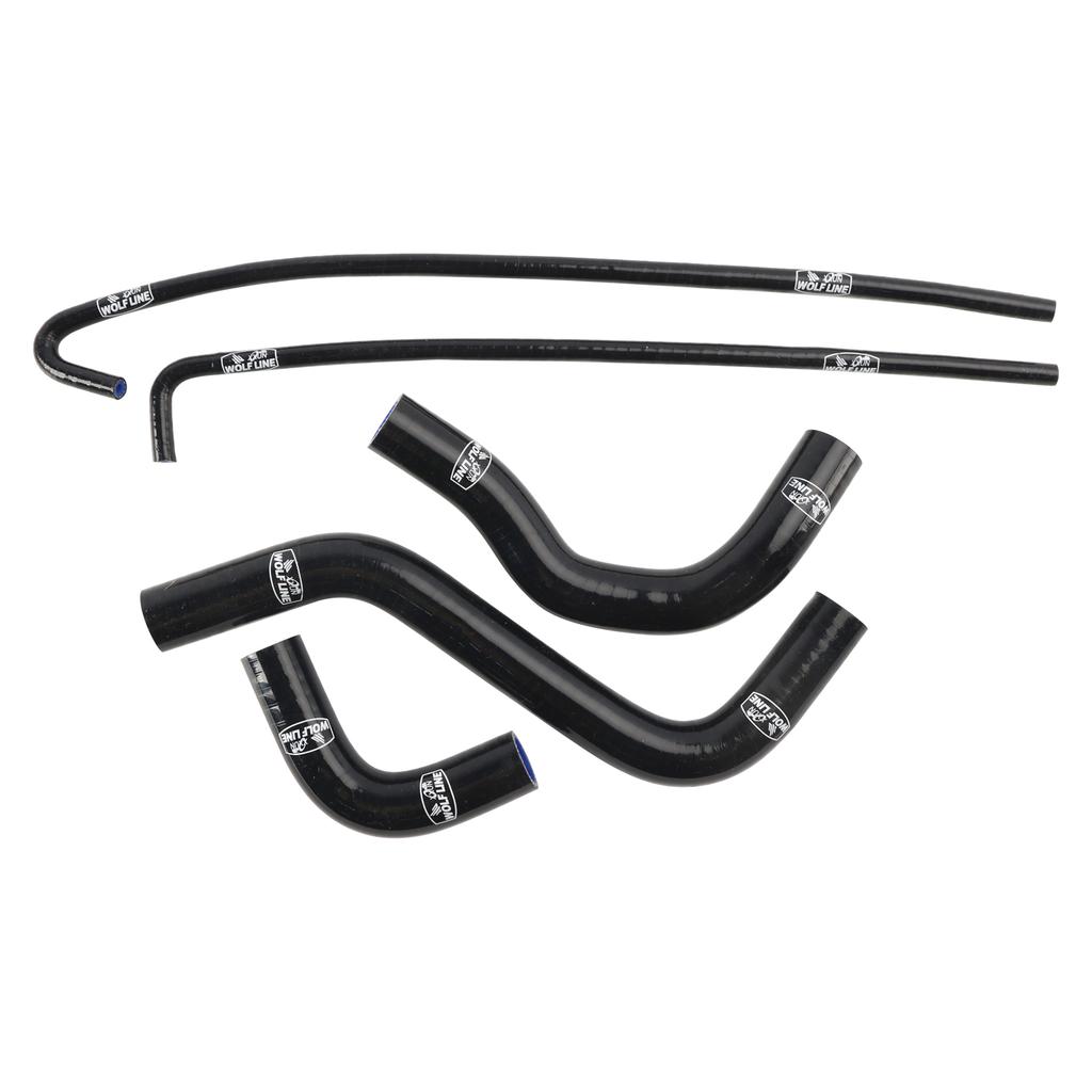 Silicone Radiator coolant Hose kit For Kawasaki Z900 Z900RS 2017-2025 Black