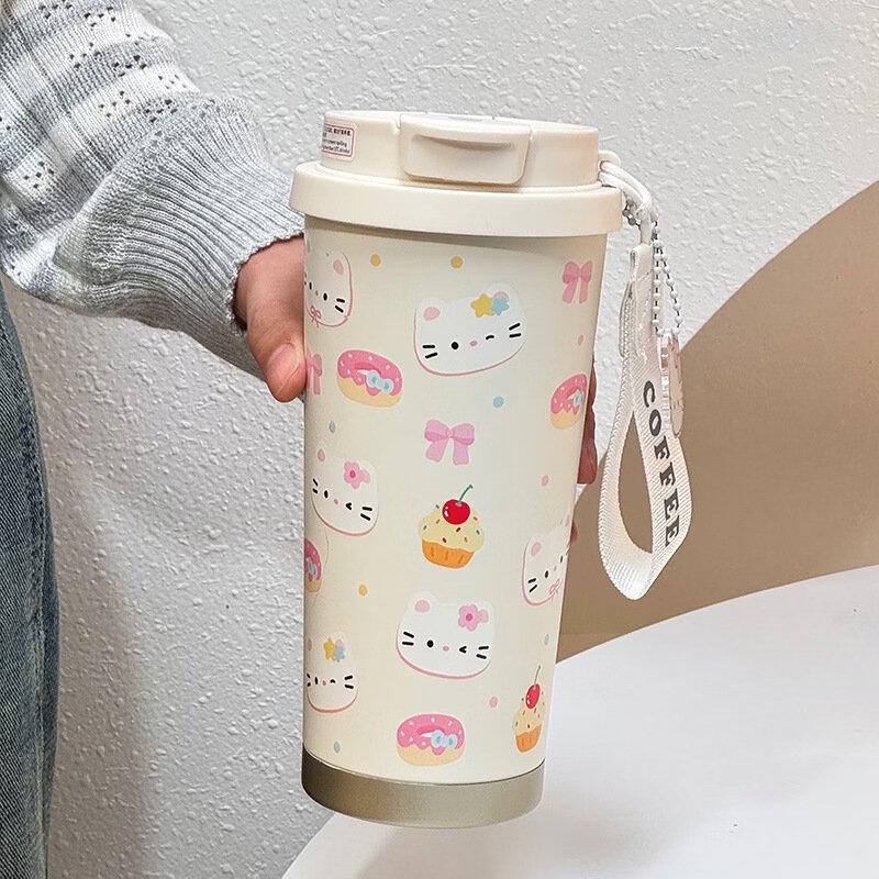 Changqi 316 Stainless Steel Insulated Student Straw Cup - 2 Pack