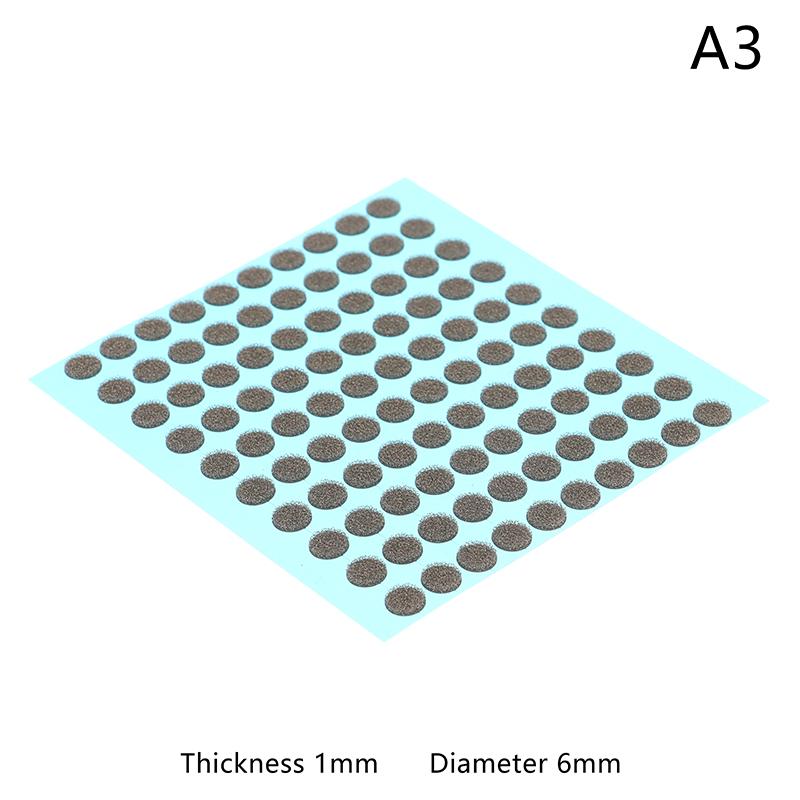 Thickness 1/2Mm Dia 5/6Mm Remote Control Button Repair Conductive Sponge Patch Game Console Handle Button Contact Failure Repair