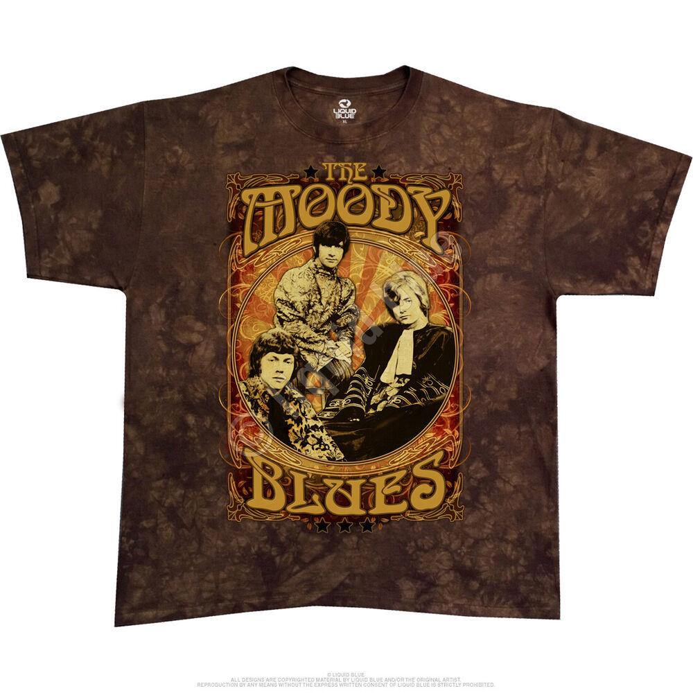 

Футболка унисекс с принтом «Пиндер Тай-дай» от Moody Blues Poster S