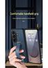 Samsung Z Fold7/6/5 Leather Texture Wrist Strap Stand Case