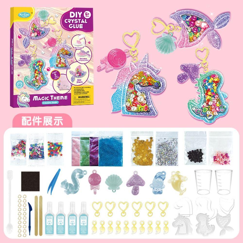 

Epoxy Resin DIY Silicone Molds Jewelry Set Animal Silicone Molds Jewelry Mold Set Festive DIY Kit Magic