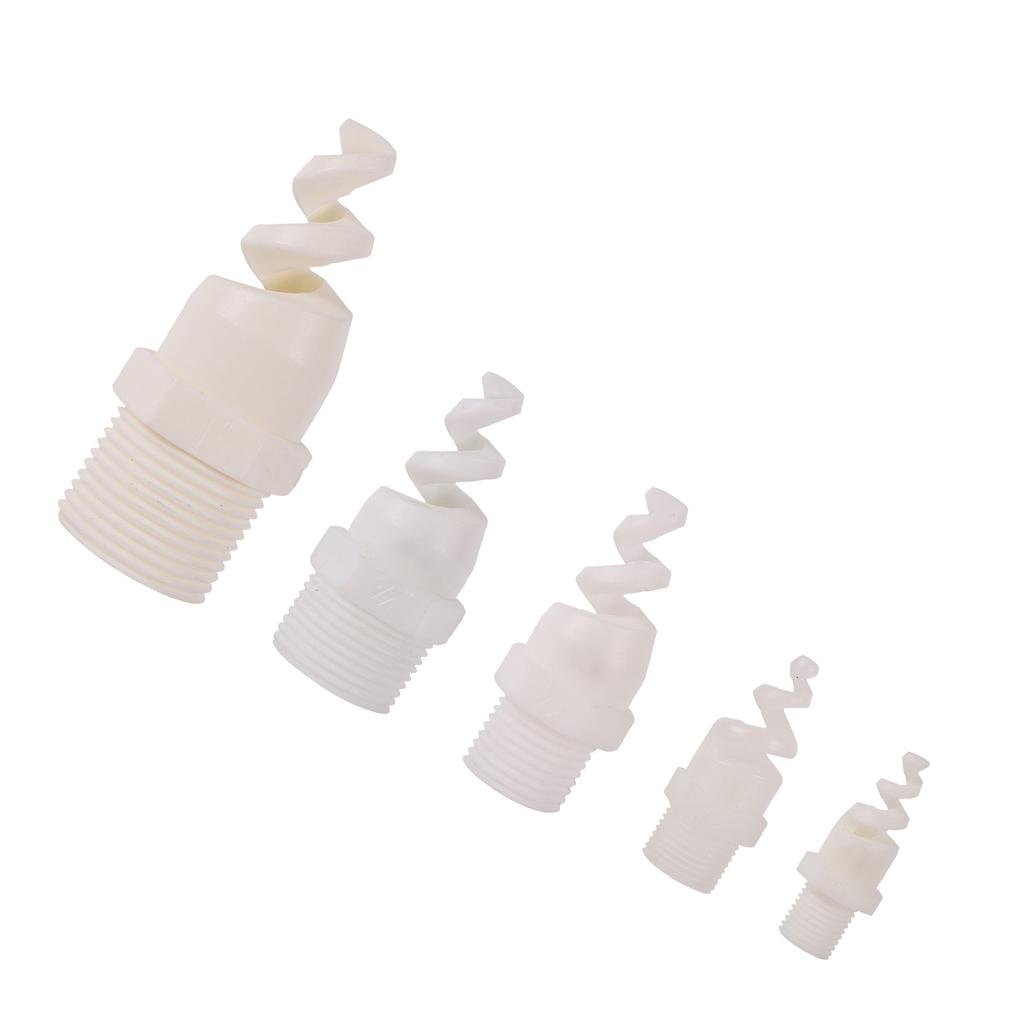 1/4" 3/8" 1/2" 3/4" 1" Male Spiral Cone Spray Nozzle Cooling Tower Cooling Dust Collector Sprinkler Garden Yard Lawn Sprinkler