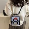Pu Casual Shoulder Bag With Stitching For Daily Use And Office Commuting