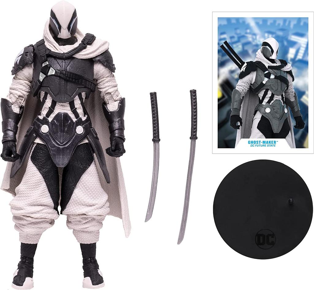 McFarlane Toys DC Comics Multiverse Action Figure Ghost Maker DC MV American Comic Figure Batman Ghost Maker 7-inch "Future State" [Used]