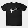 Heren Zwart Print T-shirt Fender No-Cut Transferpapier Print Katoenen T-shirt