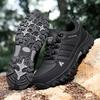 New men's spring and autumn hiking men's shoes walking sports shoes rubber new casual non-slip outdoor men's travel shoes