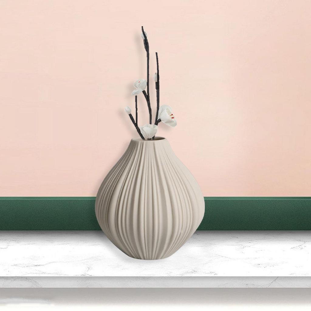 Elegant Ceramic Vase Decorative Hydroponic Plant Pot for Garden Wedding Birthday Gift and Floral Arrangement