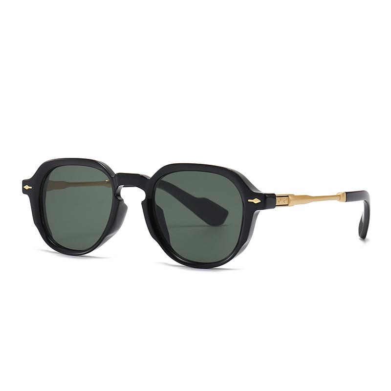 6068Cross-Border European and American Narrow Frame Export Sunglasses Trendyy Street Photography Modern Charm Retro Sunglasses