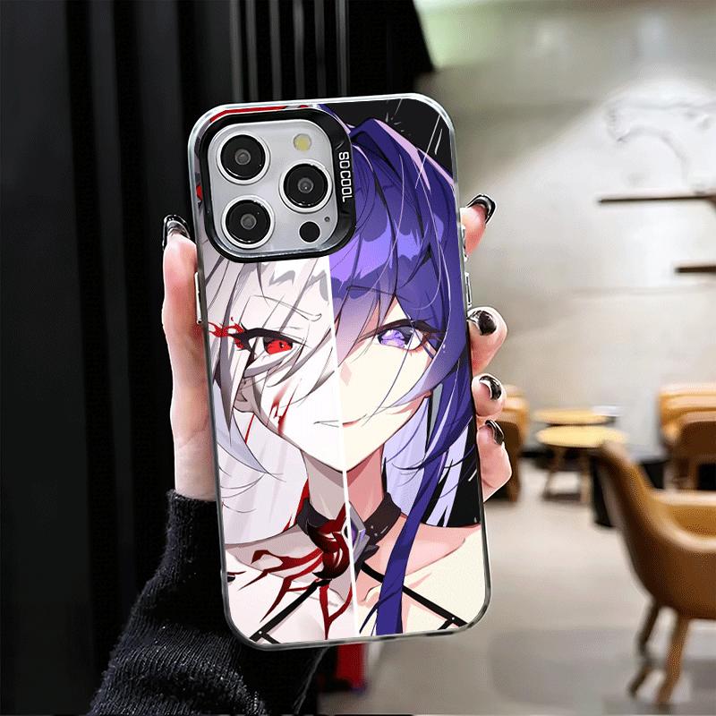 Honkai Star Rail Acheron Soft Phone Case for iPhone 15 16 17 Pro Max 17Air 16E 14 Plus 13 12 Mini Shockproof Cover Back Shell