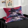 3-teiliges K-Pop Dämonenjäger bedrucktes kernloses Bettbezug-Set Mehrgrößen Schlafzimmer Wohnheim Bettwäsche Dekoration Maschinenwaschbar Stil