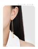 Fresh Sweet Long Butterfly Earrings for Women, Gold-Plated Titanium Steel, Fashionable and Unique Design from South Korea’s Dongdaemun
