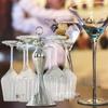Contemporary Wine Glass Stand Wine Glass Display Stand Freestanding Tabletop Holder Suitable for Home Kitchens Bar