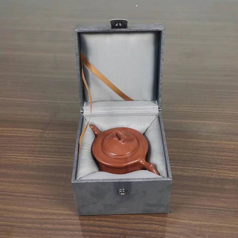 Handmade Muyu Stone Bamboo Knot Teapot