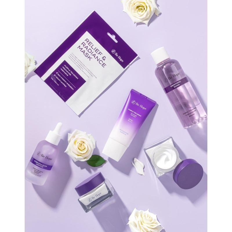 Behop Luxury Moisture Glow Set (Cream + Ampoule + Toner)