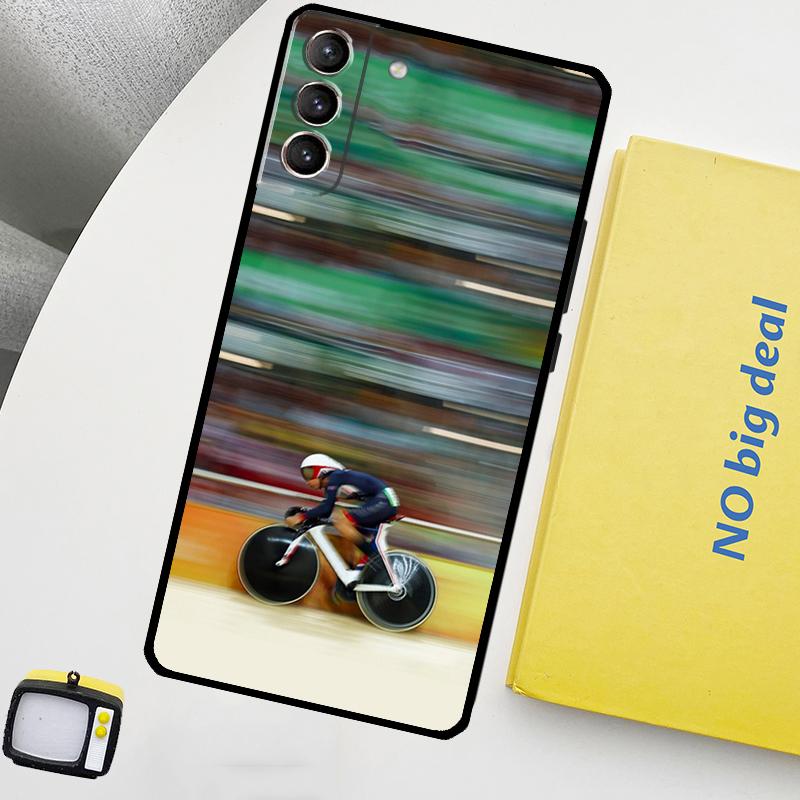 Cycling Bike Phone Case For Samsung Galaxy S26 S24 Ultra S20 S21 S22 S23 Plus S10 S24 FE S25 Ultra Cover