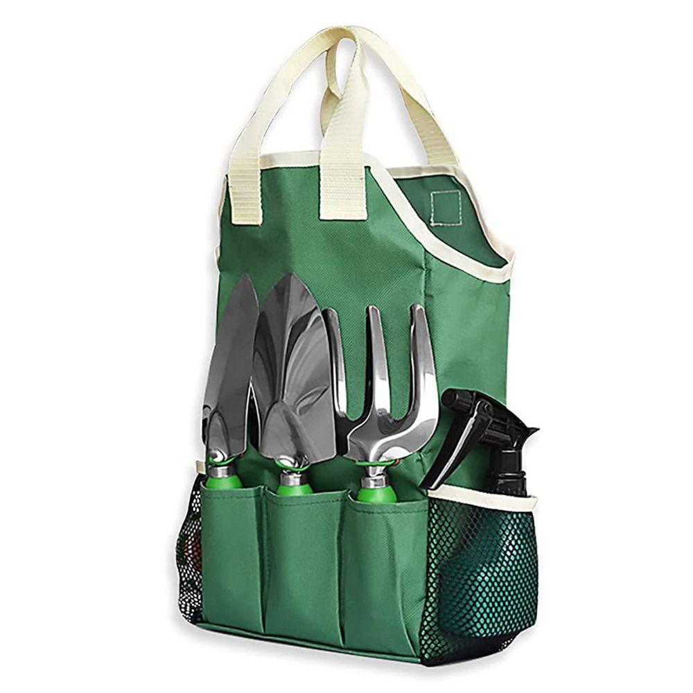 

11Pcs/Set Loosen Soil Garden Tool Set Digging Weeding Mini Shovel Rake Kit Vegetables Green Handle