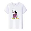 Kawaii Summer Short Sleeve t-shirt Cartoon Tshirt Female Top Loose Tee Mickey Mouse Graphic Clothes Gift Unisex