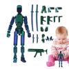 Figures Toys 3D Printed Action Figure Multi-Jointed 3D Printed Mannequin  Kids Adults