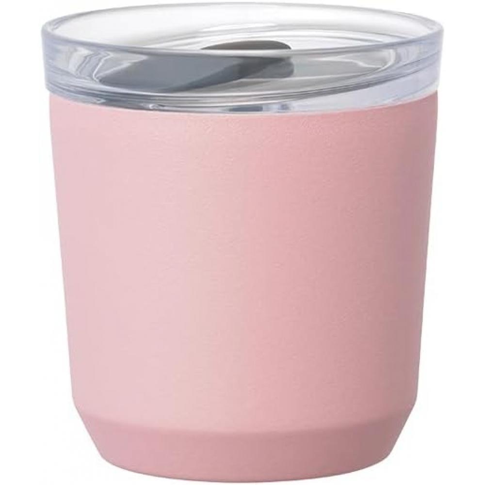 KinTo  KinTo  To Go Tumbler  240ml  Pink  With Plug  Pink  20432  240ml  With Plug  Pink