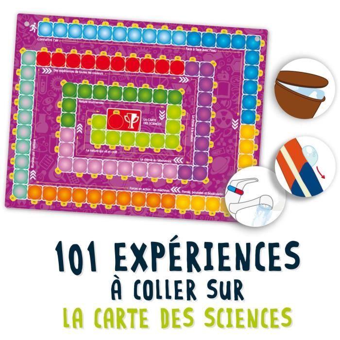 Science Kit - LISCIANI GIOCHI - I'M A GENIUS - 101 Experiments - Materials Included - Illustrated Manual