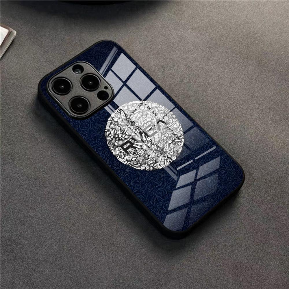 Cool R-RVCA Phone Case For 17 Pro Max IPhone 16 Pro 14 12 11 13 Mini X XR XS 15 Plus SE Glass Cover