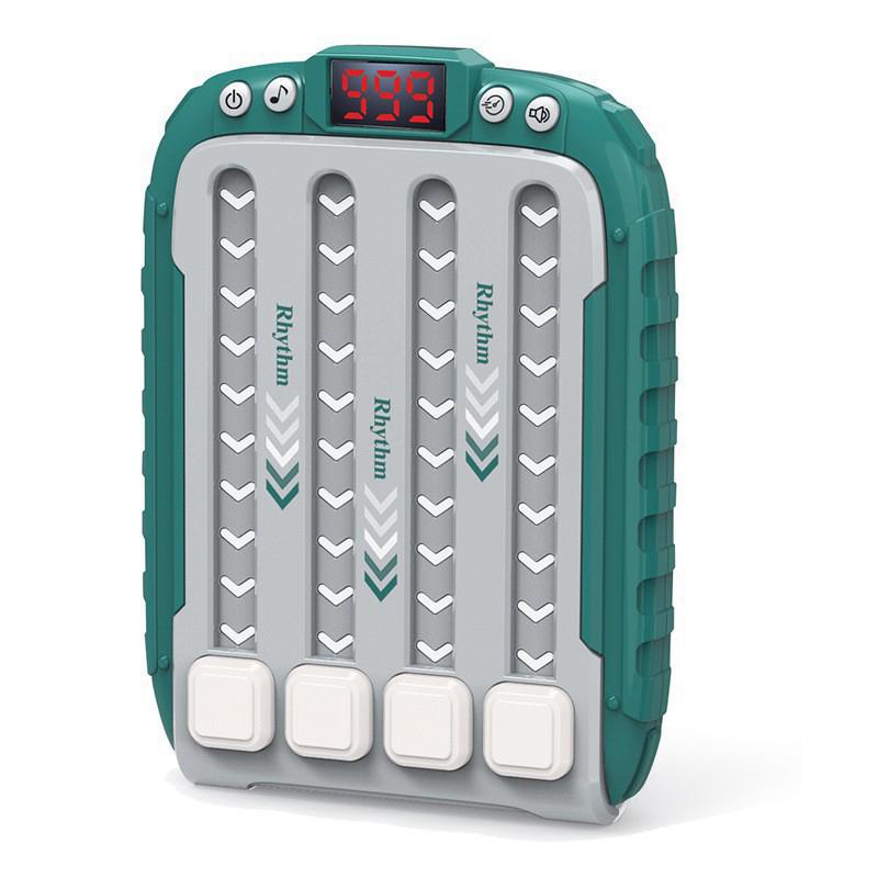 Музыкальная ритм-игра с подсветкой, портативная аркадная игра-вызов, игрушка для снятия стресса, обучающая игра на скорость для детей