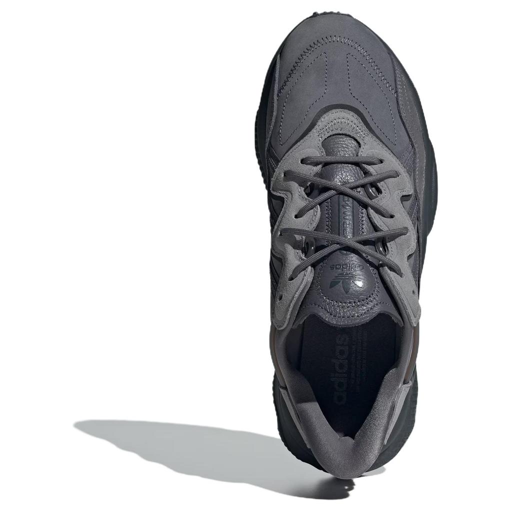 Adidas Originals Ozweego Comfortable Versatile Non-Slip Durable Low-Top Dad Shoes Unisex Sneakers Gray JH6520