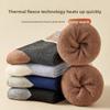 Loop Socks for Men, Warm and Non-freezing Feet, Thickened Mid-calf Socks for Locking In Temperature, Home Floor Socks, Versatile Socks