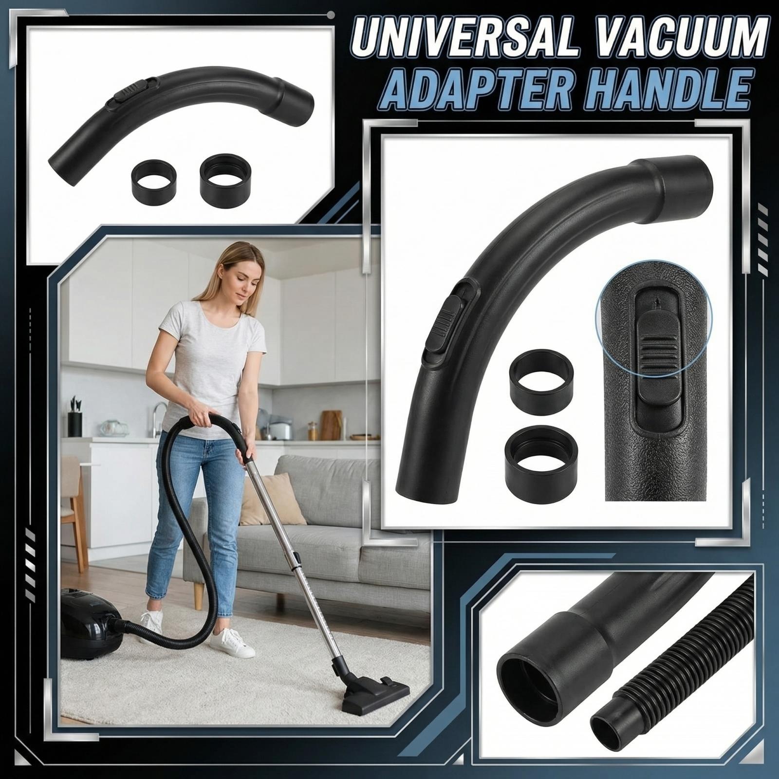 Переходник-коннектор для шланга пылесоса, редуктор, фитинг для ручки 32 мм и промышленного пылесоса, красный one size чёрный