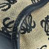 LOEWE Anagram logo Hand Bag Bag Tote Bag Business bag Leather/Canvas Black