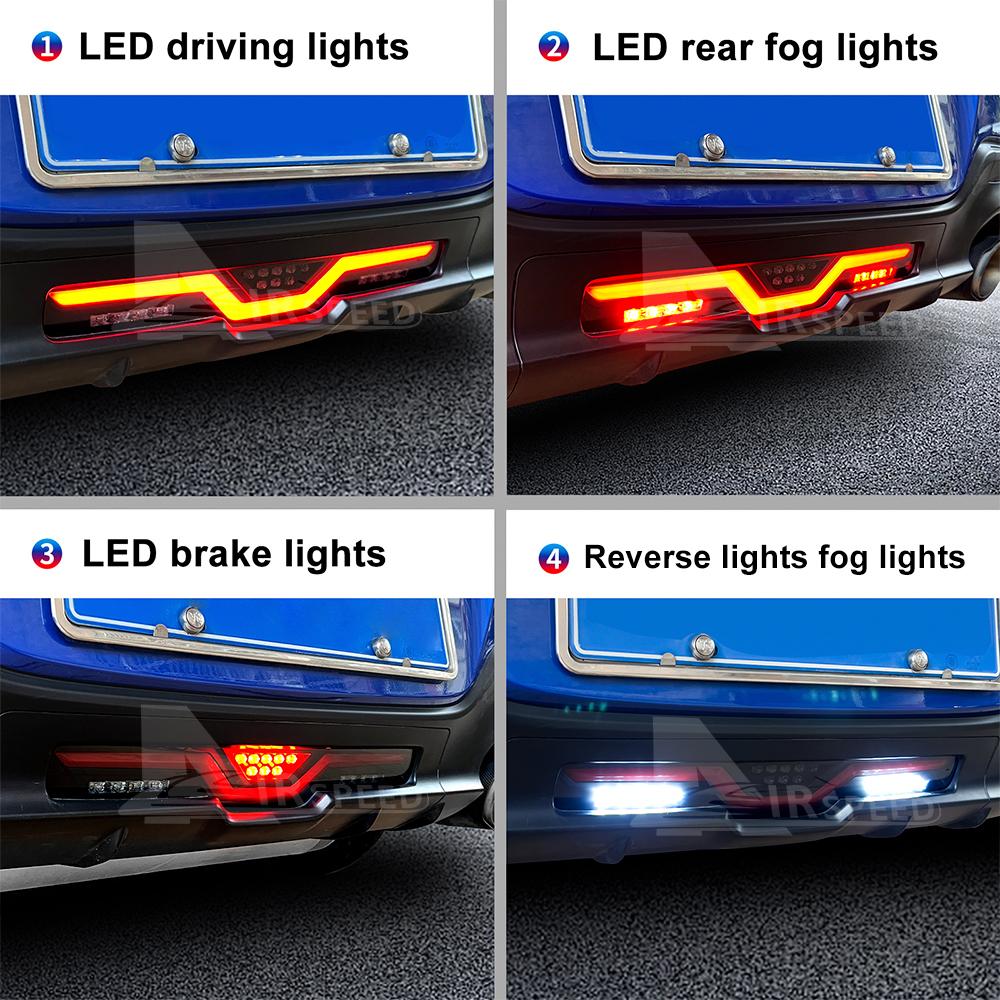 For Toyota ZN8 GR86 Subaru BRZ ZD8 2021 2022 2023 2024 2025 For USDM JDM Rear Bumper Running Dynamic Signal Reflector Brake Lamp