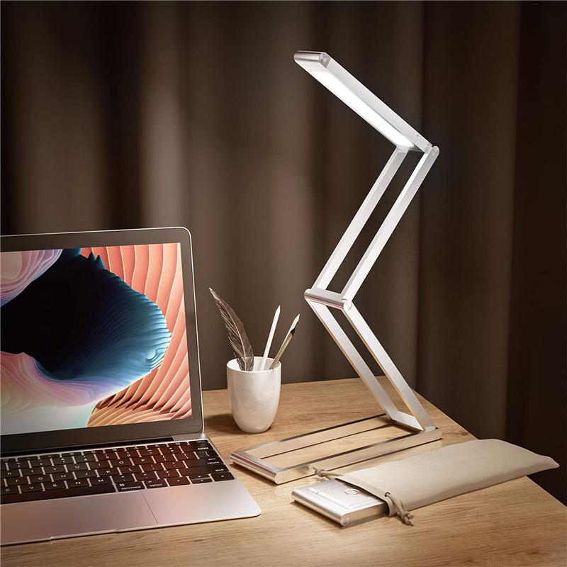 Aluminium Folding Desk Lamp High Quality Desk Light No Blue-Ray Eye Protection Led USB Charging Reading Light Small Table Lamp