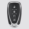 Yocasty Pour Chevrolet Chevy Spark Cruze Malibu Camaro Equinox Traverse Sonic Bolt Trax Coque Remplacement Coque de Clé à Distance