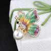 Butterfly Brooch Mini Brooch Jewelry Corsage Coat Pins Versatile Small Lapel Pins Shirt Collar Buttons Female Brooch Jewelry