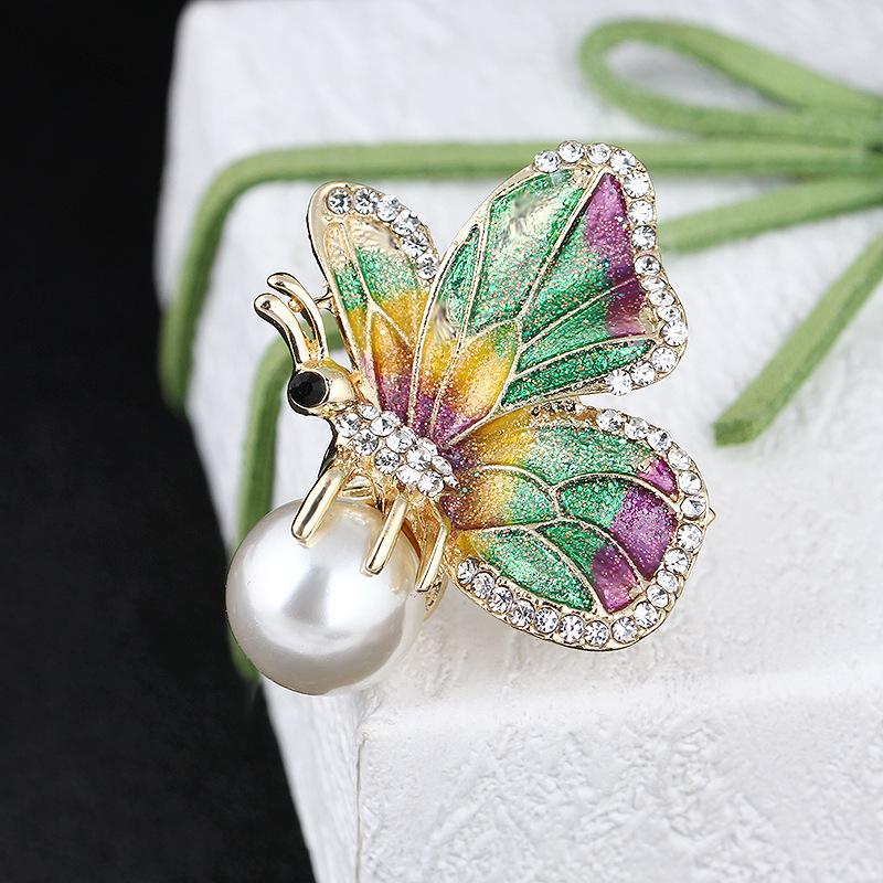 Butterfly Brooch Mini Brooch Jewelry Corsage Coat Pins Versatile Small Lapel Pins Shirt Collar Buttons Female Brooch Jewelry