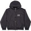 Balenciaga Bluza z kapturem zapinana na zamek z haftowanym logo 803264TRVB89034