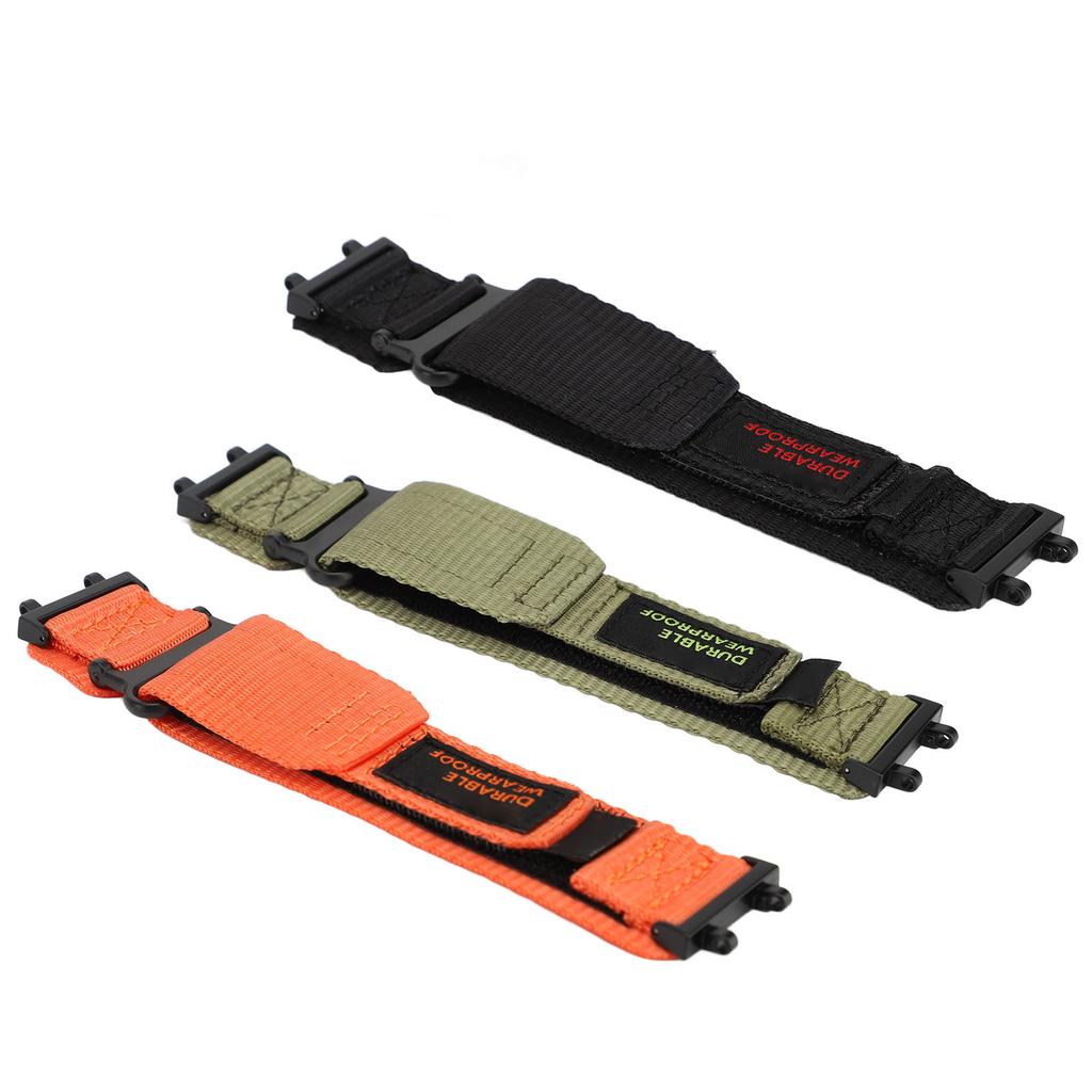 Nylon Watch Band for Huami Active Edge A2212 Hook and Loop Fastener Sporty Style Braided Soft Replac