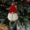 Crocheted Christmas Tree for Home Decor New Year Holiday Sign Knitting Gnome