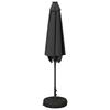Garden Umbrella with LED Lights and Base 270 X 270 Cm