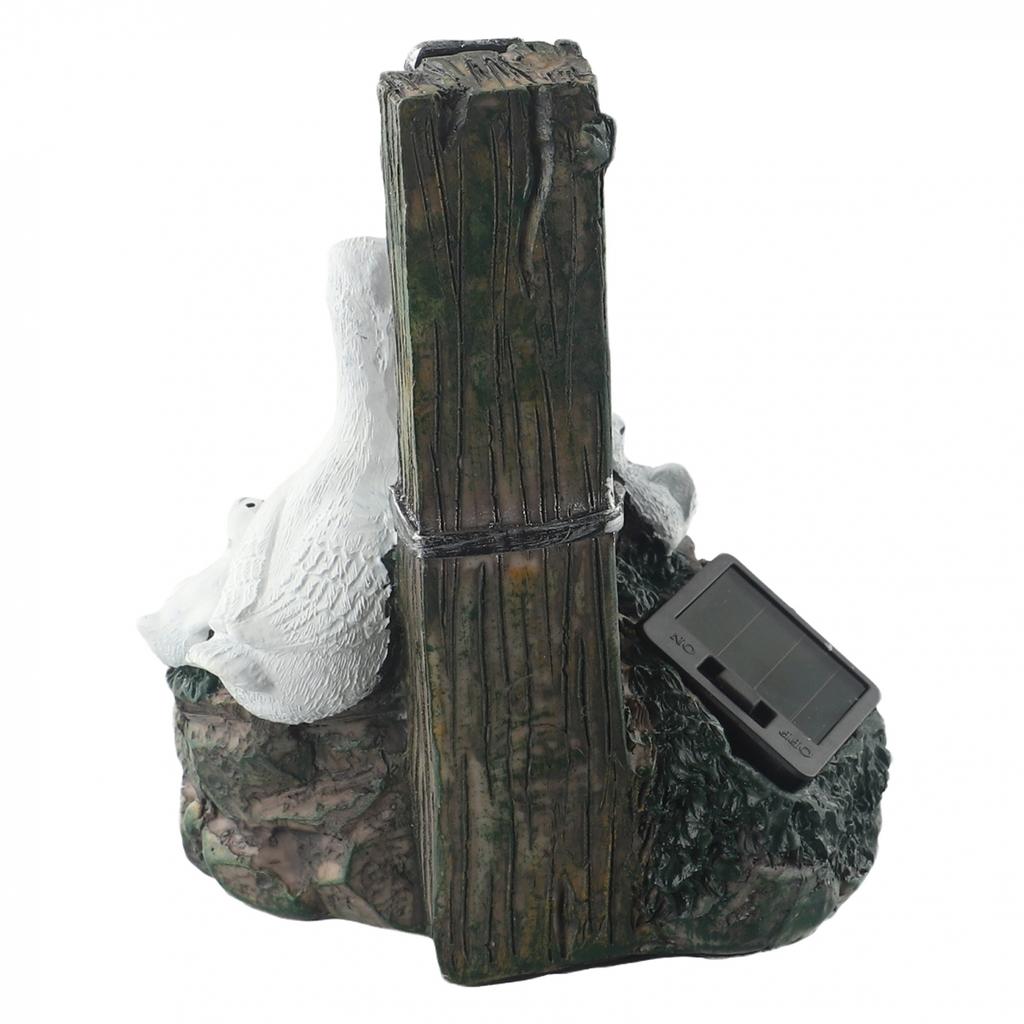 Animal Lamp Garden Lighted Sculpture Carton Garden Ornament