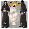 Robe Medieval Priest Cosplay Costume Party Halloween Roleplay Outfit Events