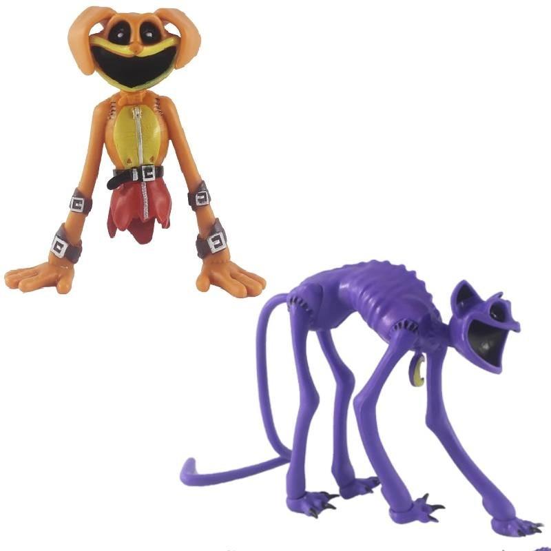 Entzückendes 17,5 cm Pvc Schlafende Katze Plüschtier In Niedlicher Oranger Hundetasche 51g Für Kinder