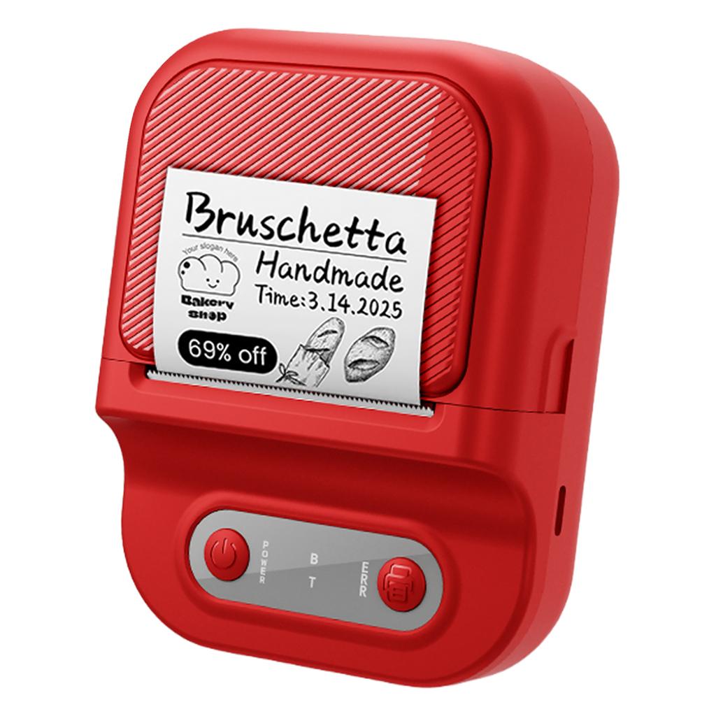BT Label Maker Machine Portable Label Printer Mini Label Thermal Printer for Home Kitchen School Office Organization