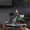 1PCS Resin Reflowable Incense Holder Moutain Stream Incense Burner Living Room Coffee Table Office Home Decor Gifts