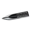 2pcs 3D Metal Car Fender Side Wing Emblem Badge Sticker For Mercedes Benz New B/C/E Class A Class C200L GLC GLK New CLA GLA OX0