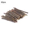 20/40/60Pcs Hamster Chew Sticks Eco-friendly Bite-Resistant Apple Tree Rabbit Chew Toys Pet Teeth Grinding Stick for Home