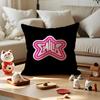 Singer EEmilia Mernes Cushion Cover Silky Short Plush Invisible Zipper Dustproof Sofa Pillow Case for Home Decor